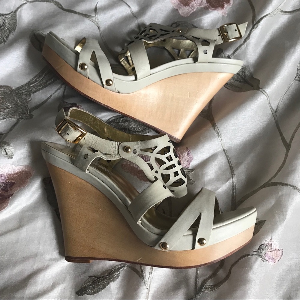 Charles David ankle strap wedge! ☀️